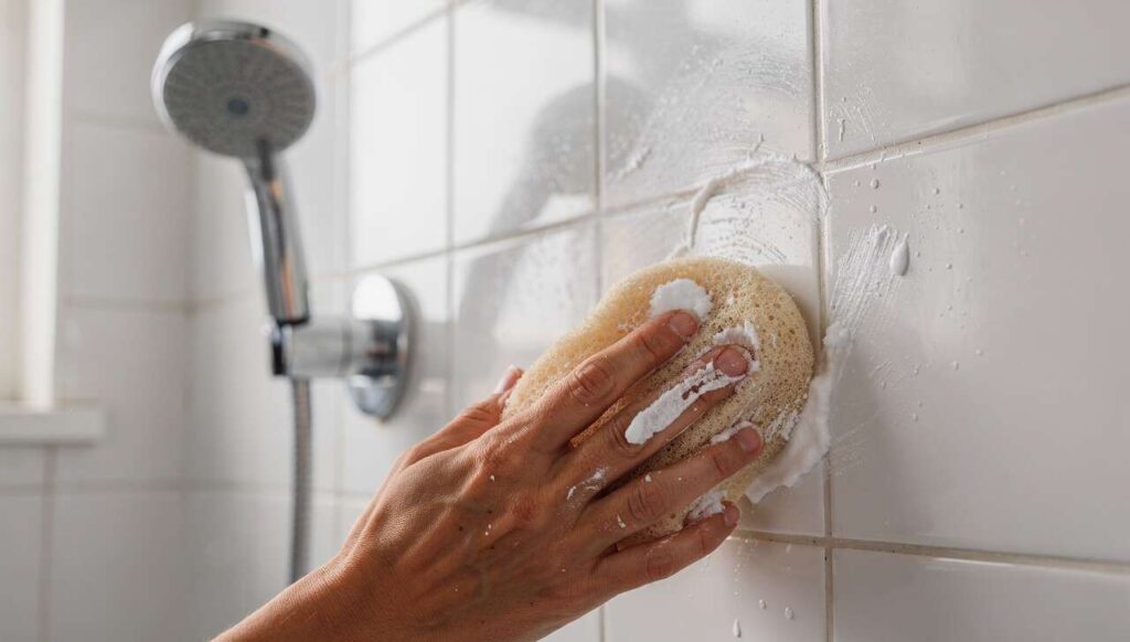 Kalk in der Dusche: Ein Installateur erklärt die Fünf-Minuten-Methode ohne Chemie