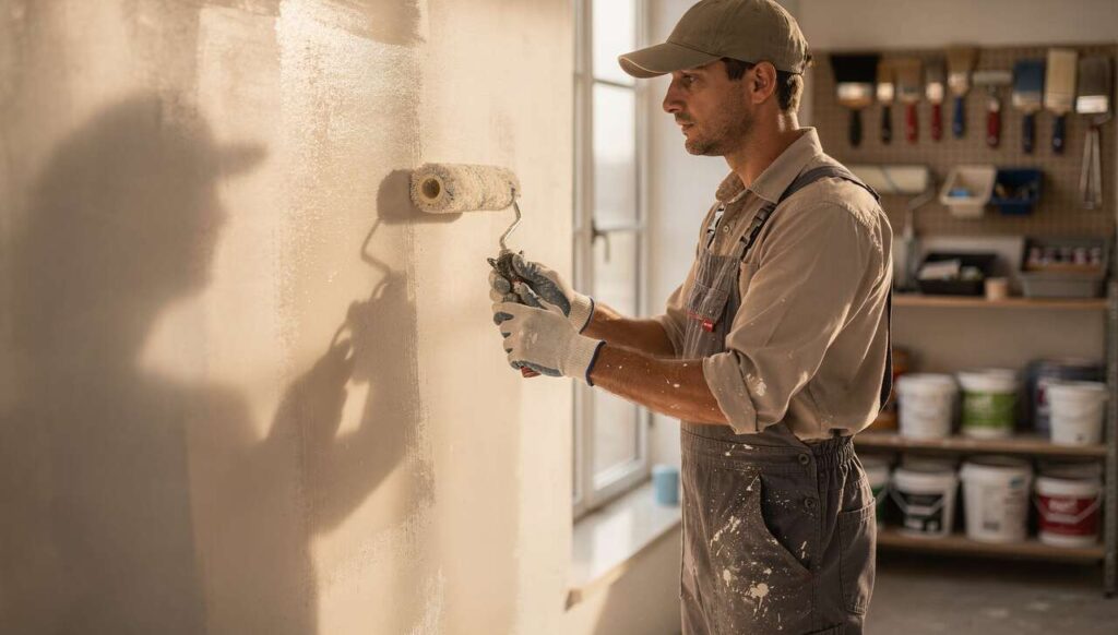 Wände sauber streichen ohne nerviges Abkleben: Tipps vom Malermeister