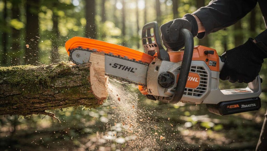 Akkukettensägen im Test: Discounter-Säge besser als Stihl & Makita