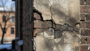 Risse in der Fassade nach dem Winter: Bausachverständige zeigen die Sofortmaßnahme