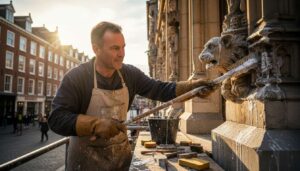 Fassade reinigen ohne Hochdruckreiniger? Ein Malermeister zeigt seine Methode