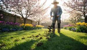 Rasen vertikutieren im April: Der häufigste Fehler laut Garten- und Landschaftsbauern