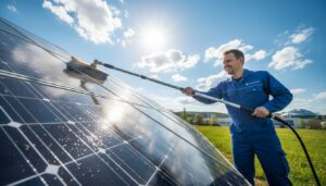 Photovoltaik-Reinigung im Frühjahr: Fraunhofer-Institut erklärt, wann sich Putzen lohnt