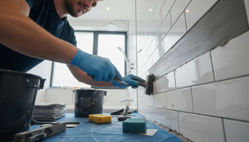 Fugensanierung im Bad: Handwerkskammer meldet 40 Prozent mehr Anfragen als im Vorjahr