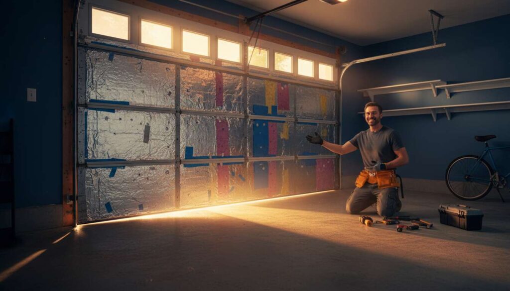 Garagentor dämmen für unter 150 Euro: Die Methode, die Energieberater empfehlen