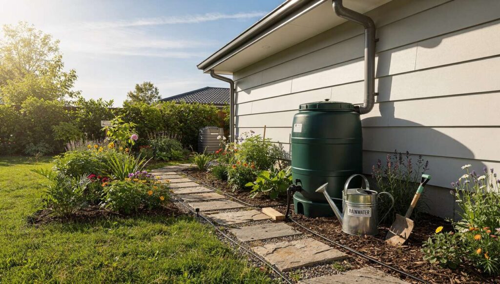 Regenwasser sammeln und nutzen: Bundesumweltamt rechnet mit 400 Euro Ersparnis pro Jahr